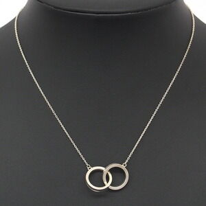 Tiffany Interlocking Circles Pendant Sterling Silver